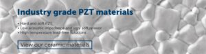 CTS Ferroperm Piezoceramics PZT materials hard/soft