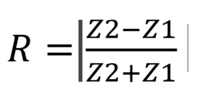 Formular for sound wave reflection