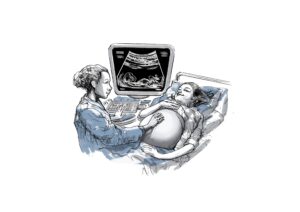 Ultrasound imaging in diagnostic medicine