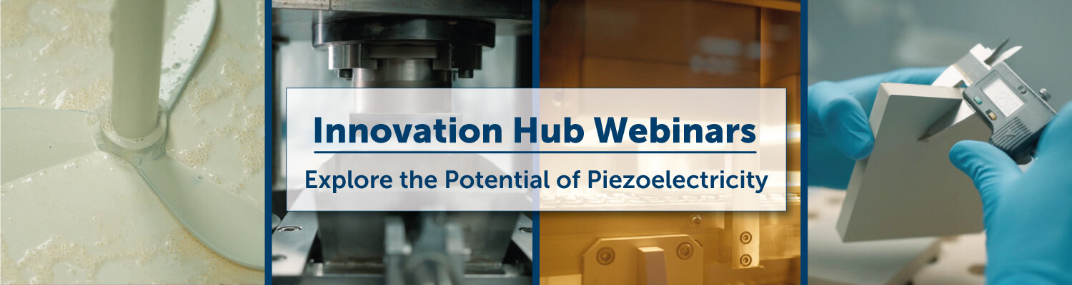 Free webinar lectures on piezoelectricity by CTS Ferroperm Piezoceramics